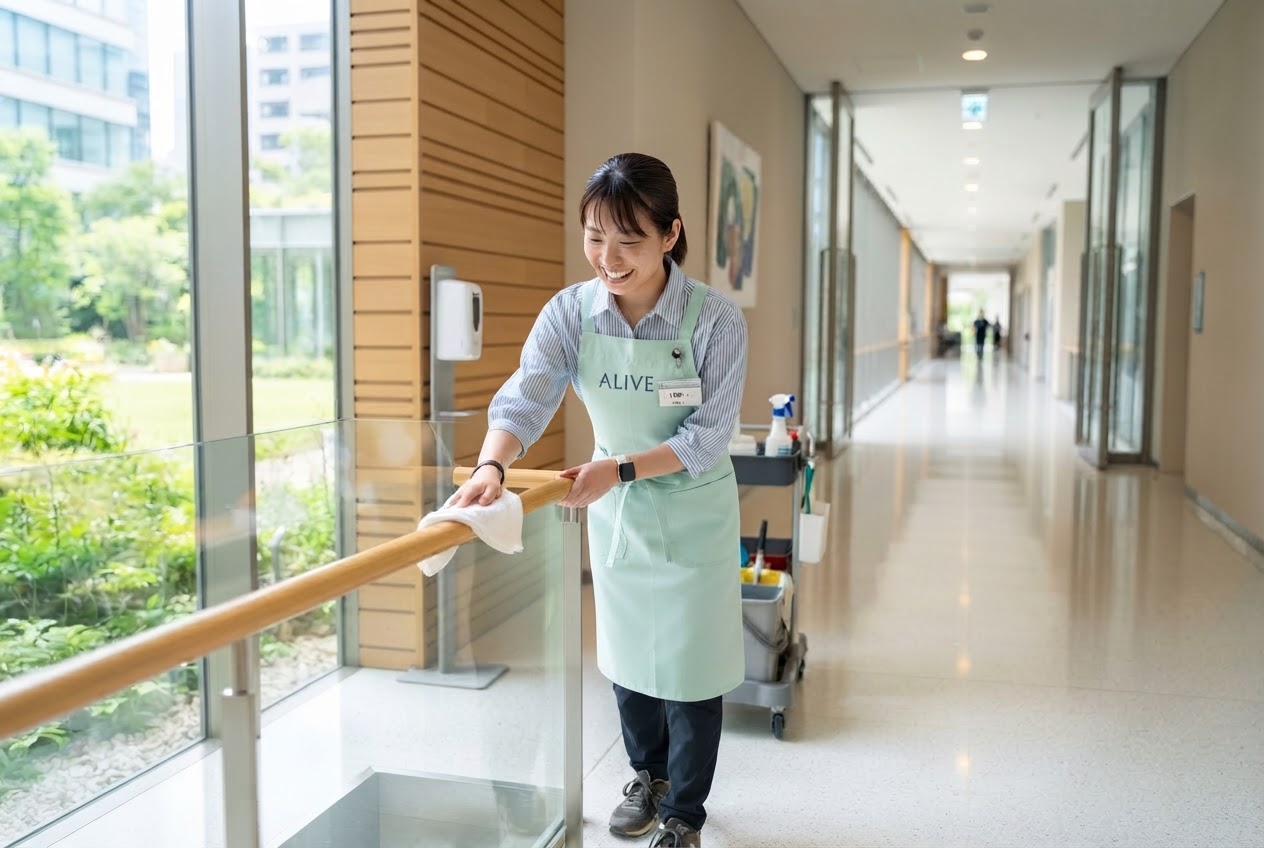 清掃作業のイメージ